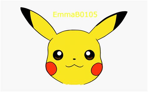 Pikachu Face Png - Pikachu Face, Transparent Png - kindpng