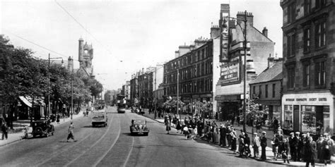 Tour Scotland: Old Photographs Main Street Rutherglen Glasgow Scotland