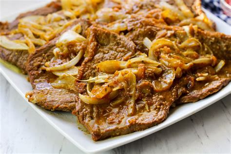 Bistec Encebollado Recipe - Latina Mom Meals