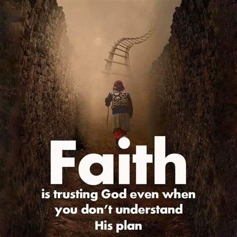 Faith Is Trusting God