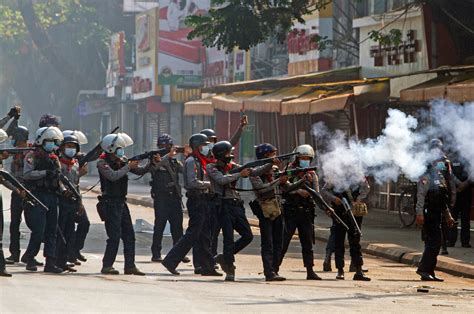 At least 18 protesters killed as Myanmar junta steps up crackdown ...