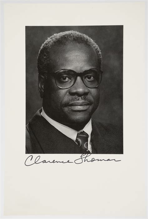 Hake's - CLARENCE THOMAS SIGNED PHOTO.