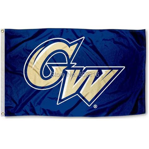 NCAA GW Logo Large College Flag 3X5-in Flags, Banners & Accessories ...