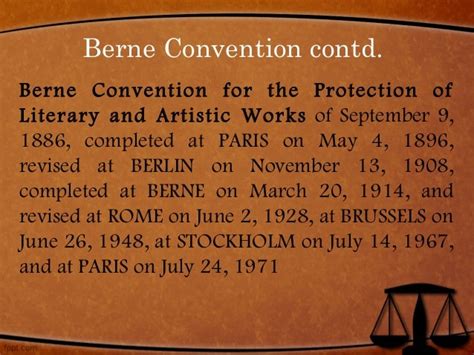 Berne Convention