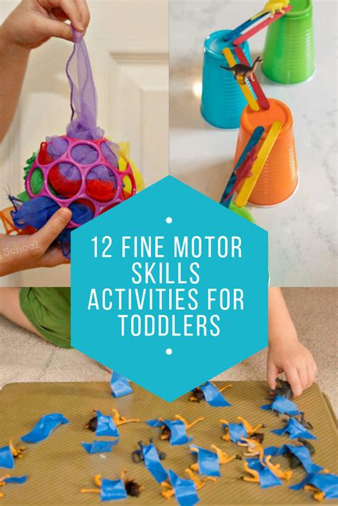 12 Fine Motor Skills Activities for Toddlers - Mamanista!