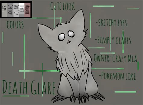 Death Glare ref. sheet by ForlornPuppy on DeviantArt