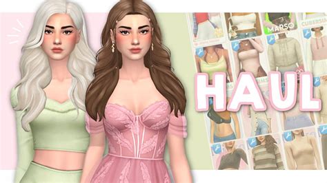 BEST CC FINDS | Sims 4 Custom Content Haul (Maxis Match) - YouTube