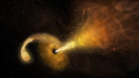 Astronomers See Distant Eruption as Black Hole Destroys Star | NASA