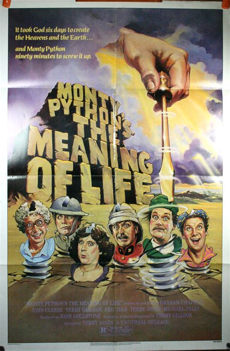 MONTY PYTHON AND THE MEANING OF LIFE, film poster - Original Vintage Movie Posters