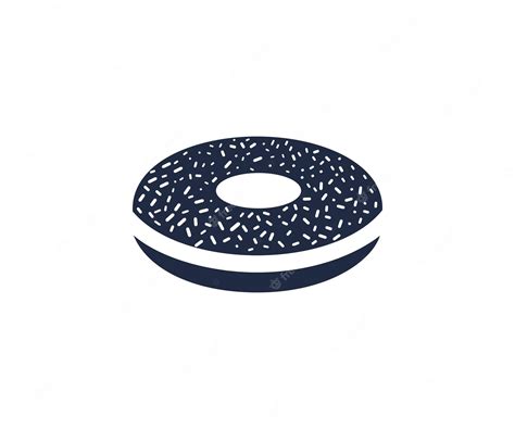 Premium Vector | Donut icon vector template donut vector icon logo design template