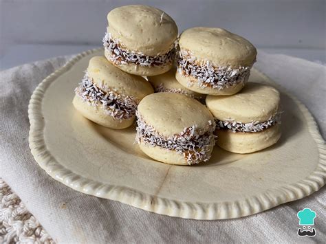 Alfajores de maicena con aceite - Receta FÁCIL