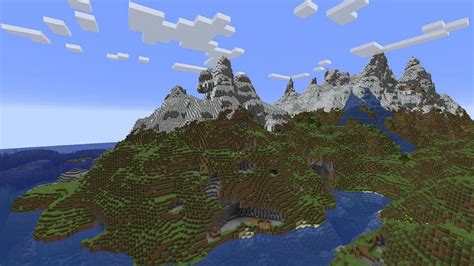 Top 10 mountain seeds for Minecraft: Java Edition 1.19