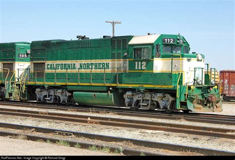 CFNR 112 California Northern Railroad EMD GP15-1 at Tracy, California ...