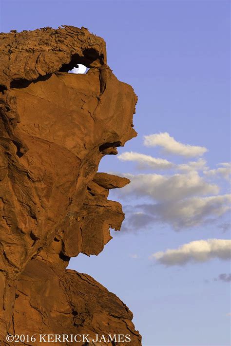 Landform faces, Indian heads, and other humanoid rocks