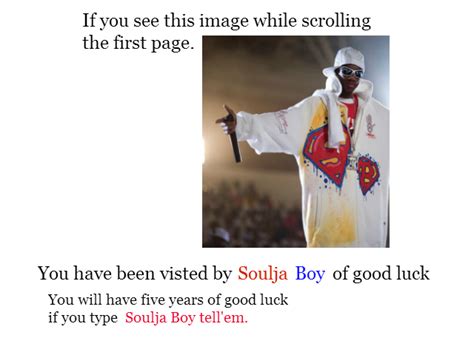 Soulja boy tell'em | If You See This Image While Scrolling | Know Your Meme