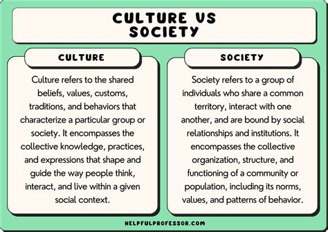 Culture vs Society: Similarities, Differences, Examples (2024)