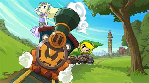 Online crop | Link and Princess Zelda in train digital wallpaper, The Legend of Zelda, train ...