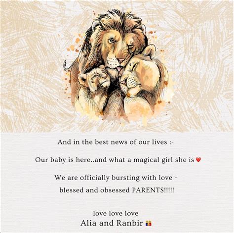 Alia Bhatt shares official baby announcement on social media - News | Khaleej Times