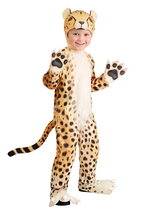 Cheerful Cheetah Toddler Costume | Wild Cat Costumes