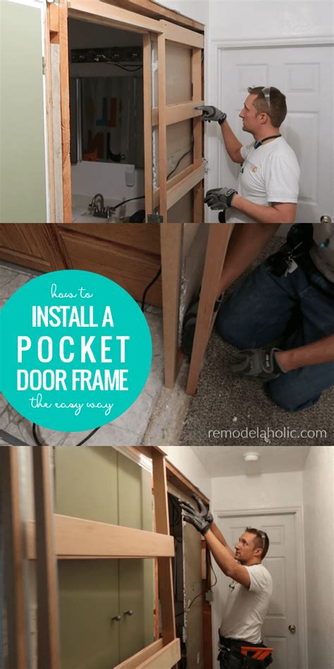 diy pocket door installation - Elayne Burgos