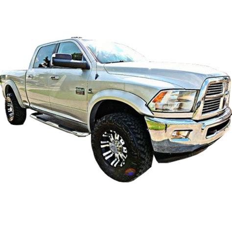 2010-2018 Dodge Ram 2500 / 3500 Painted to Match Fender Flare Set - Sm – Painted Fender Flares