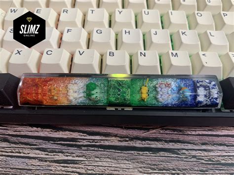 Custom Pokemon Spacebar Keycap Resin Keycap Handmade Artisan | Etsy