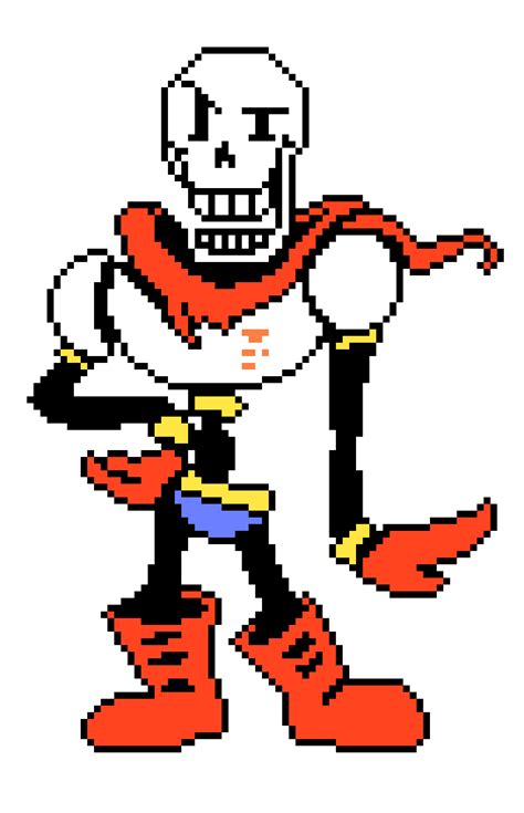 Undertale Papyrus | Pixel Art Maker