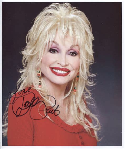 Dolly Parton SIGNED 8 X 10 Photo Certificate of | Etsy