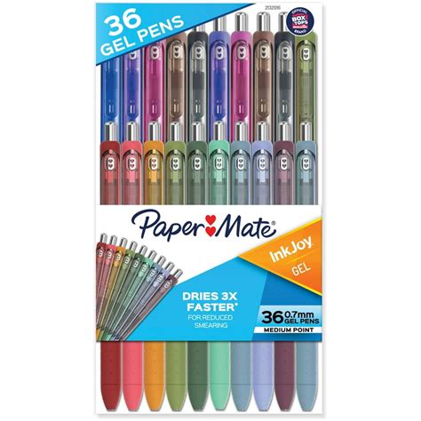 Paper Mate PAP2132016, InkJoy Gel Pens, 36 Per Pack - Walmart.com - Walmart.com