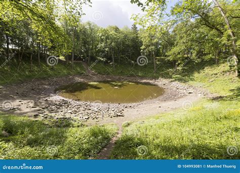 Kaali Crater in the Island of Saaremaa, Estonia Stock Image - Image of ...