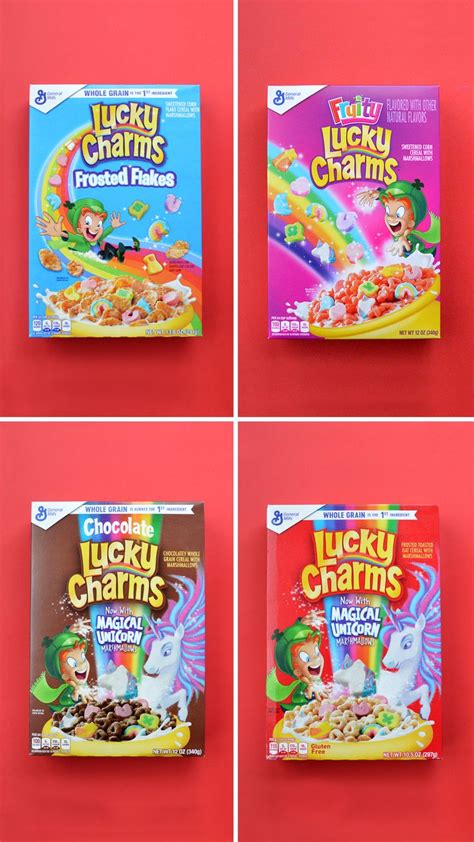 Lucky Charms Now in 4 Flavors