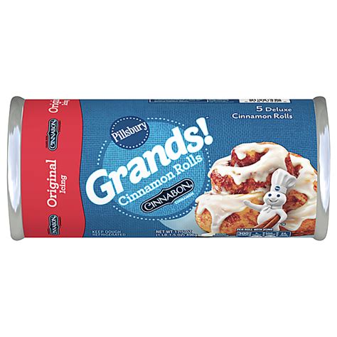 Pillsbury Grands Original Icing Cinnamon Rolls 5 ea | Buns & Rolls | My ...