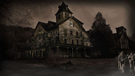 Halloween Haunted House Wallpaper (62+ images)