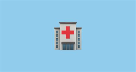 🏥 Hospital Emoji on Apple iOS 10.2