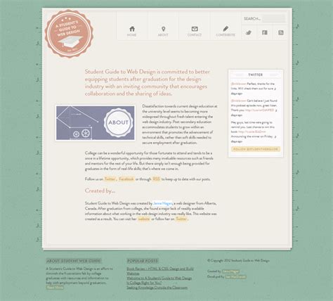 20 Inspiring Examples of Creative, Personal Blog Web Designs