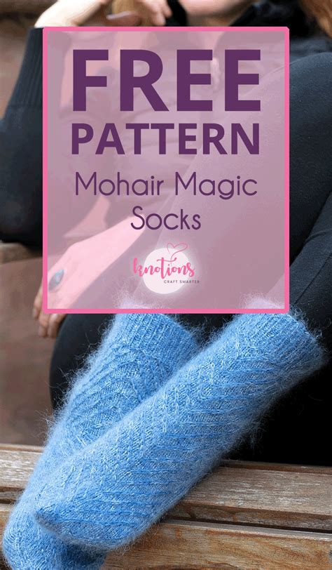 Mohair Magic Socks - knotions