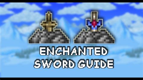 Terraria Enchanted Sword Guide- How to get Enchanted Sword - YouTube