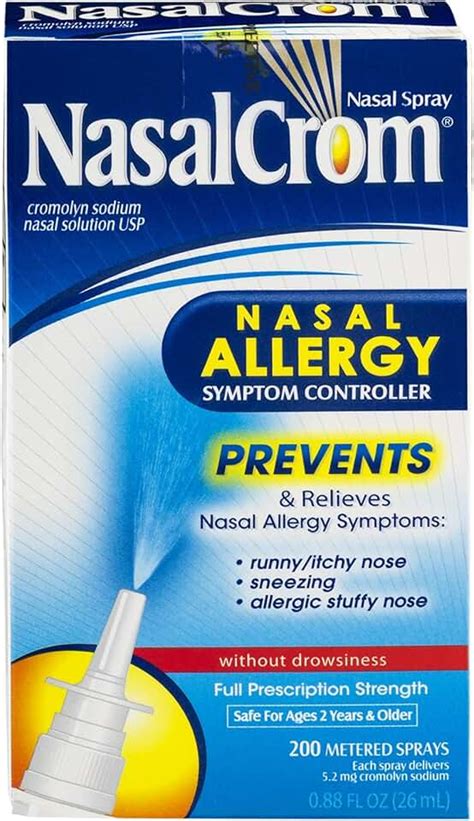 Amazon.com: cromolyn sodium nasal spray