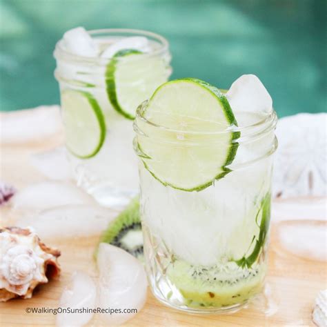 Lime Water Recipe - Walking On Sunshine Recipes