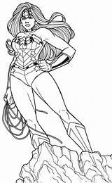 Female Superhero Coloring Pages At GetColoringscom  Free Printable sketch template