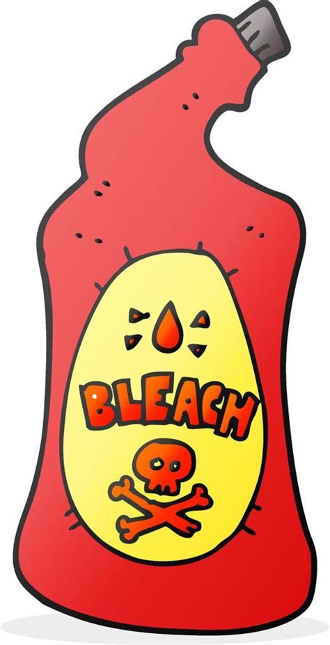 freehand drawn cartoon bleach bottle 12035816 Vector Art at Vecteezy