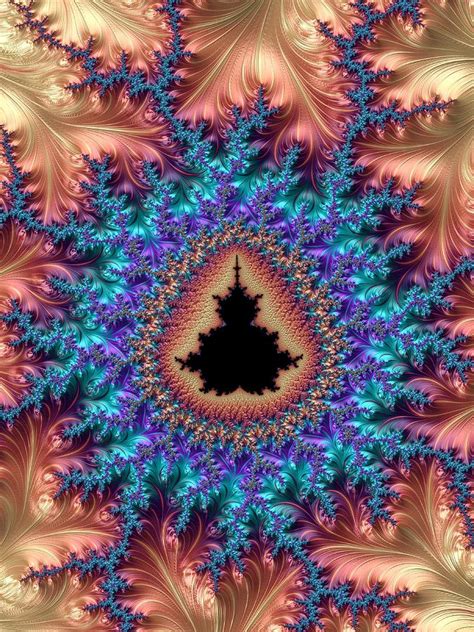 Luxe Fractal Mandelbrot Set Digital Art by Fractal Art Prints - Fine Art America