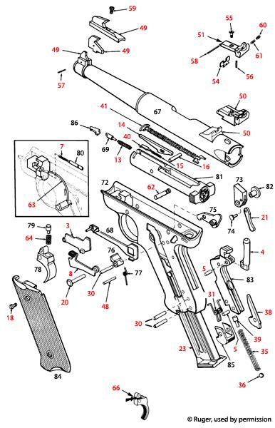 Ruger Mark 2 Parts Diagram