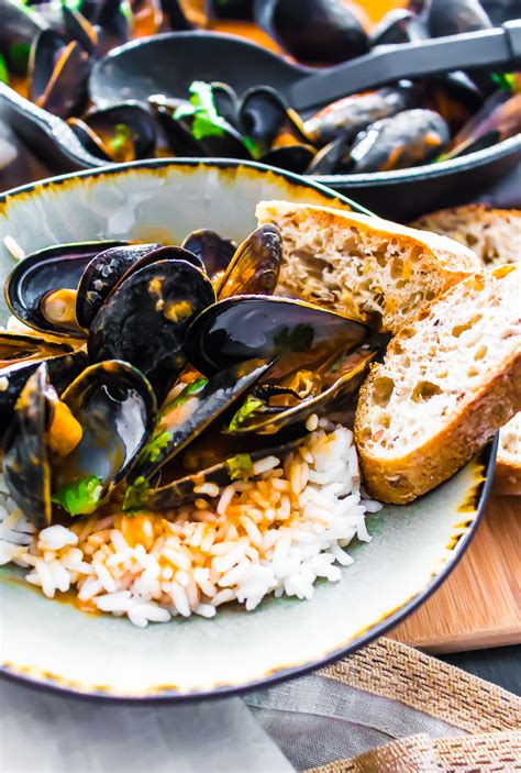 THAI COCONUT CURRY MUSSELS - My Digital Kitchen