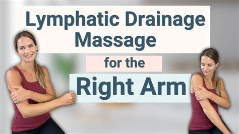 Right Arm Lymphedema Massage: Full Manual Lymphatic Drainage Massage By ...