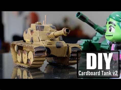 DIY Cardboard Tank V2 - DIY Projects