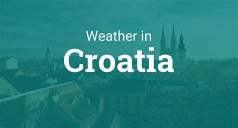 Weather in Croatia