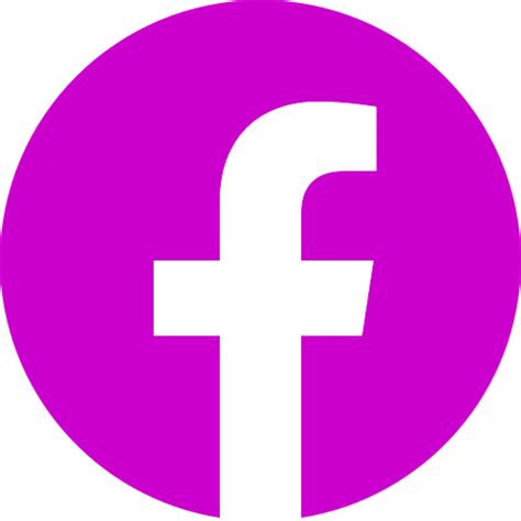 pink facebook logo transparent png 1000px - Lens Dazzle