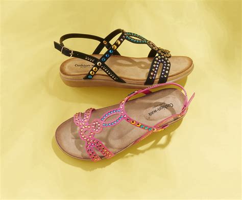 Cushion-walk Sandal Ref : F054X | Sandals, Ankle straps, Heel height