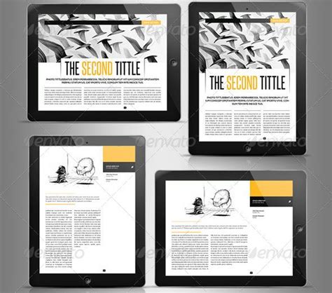 Awesome Digital Magazine Templates for Tablets | Revistas digitales, Revistas, Disenos de unas